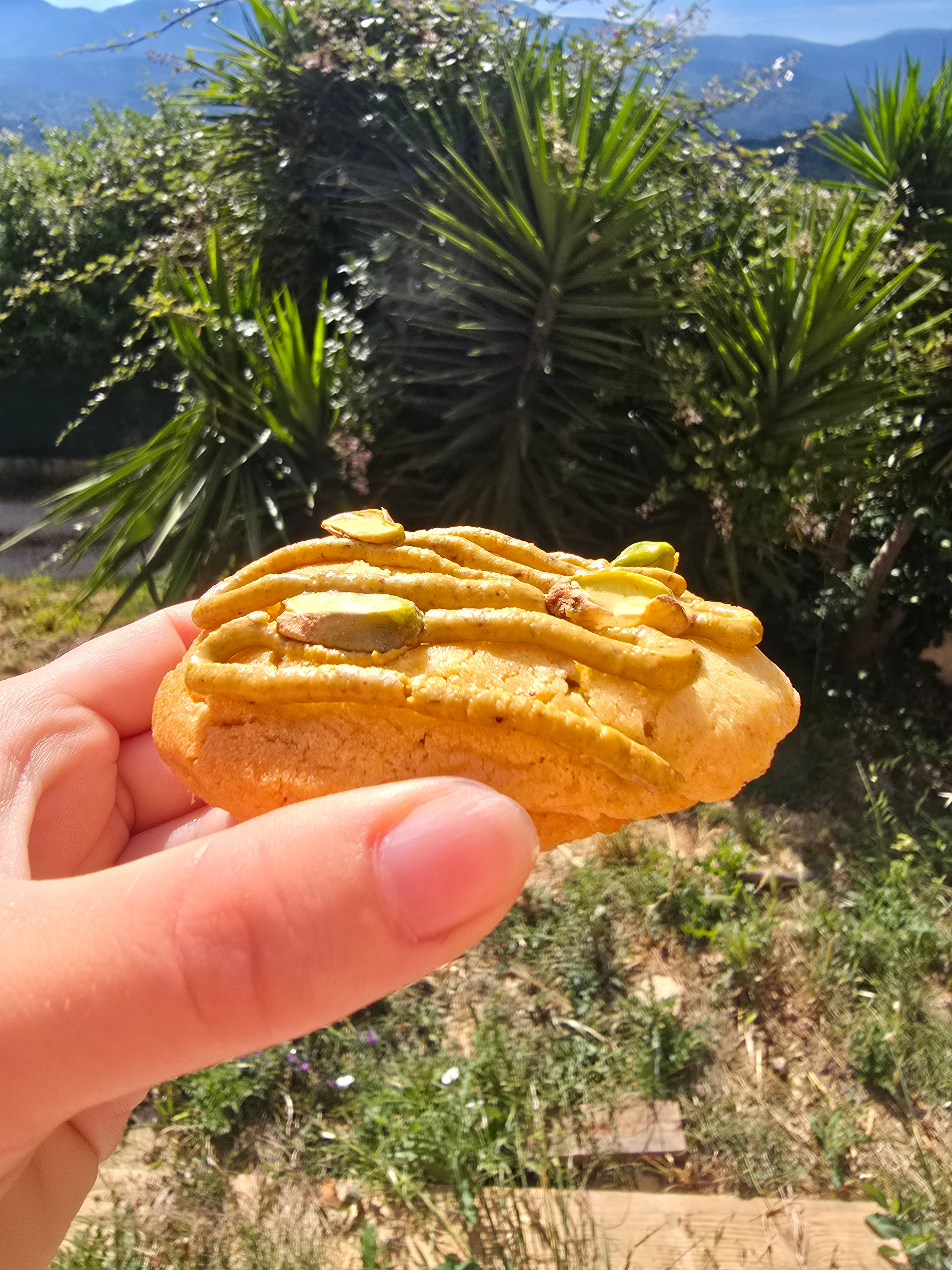 Cookie à la pistache