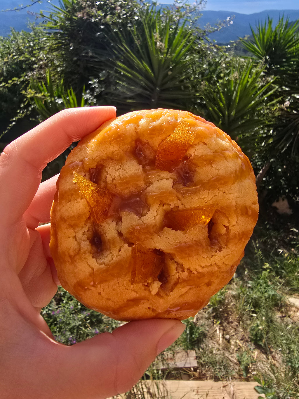 Cookie au caramel
