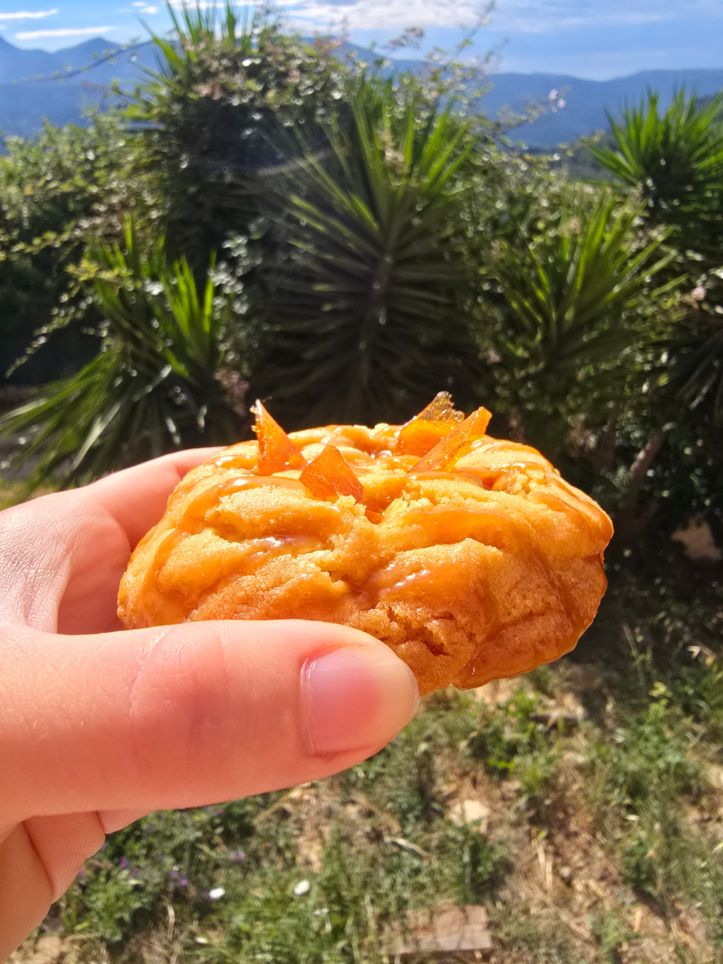 Cookie au caramel