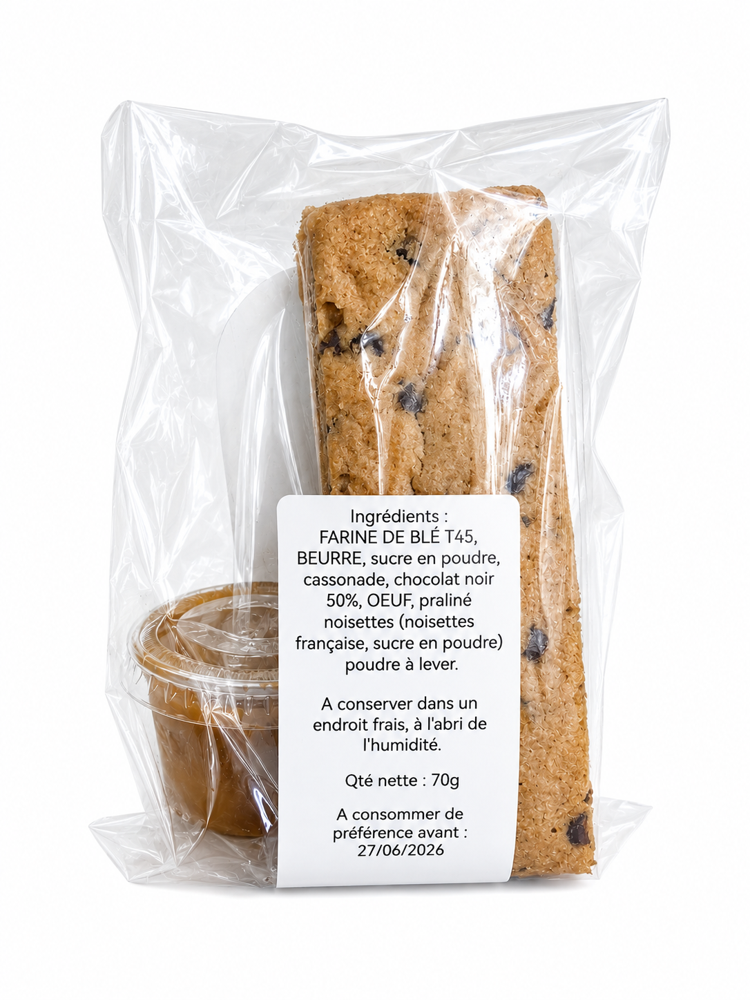 Cookies stick aux pépites de chocolat
