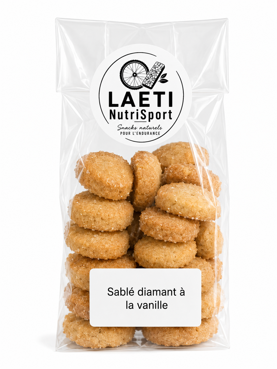 Sablé diamant à la vanille (200g)