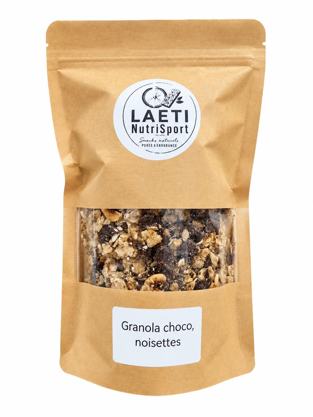 Granola choco, noisettes